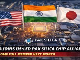 India Joins US-Led Pax Silica Chip Alliance, to Become Full Member Next Month India Joins US-Led Pax Silica Chip Alliance