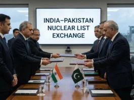 India-Pakistan Exchange Nuclear Lists Amid Tensions India-Pakistan Exchange Nuclear Lists