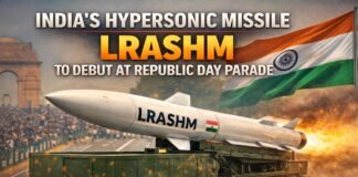 India’s Hypersonic Missile LRASHM to Debut at Republic Day Parade India's Hypersonic Missile LRASHM