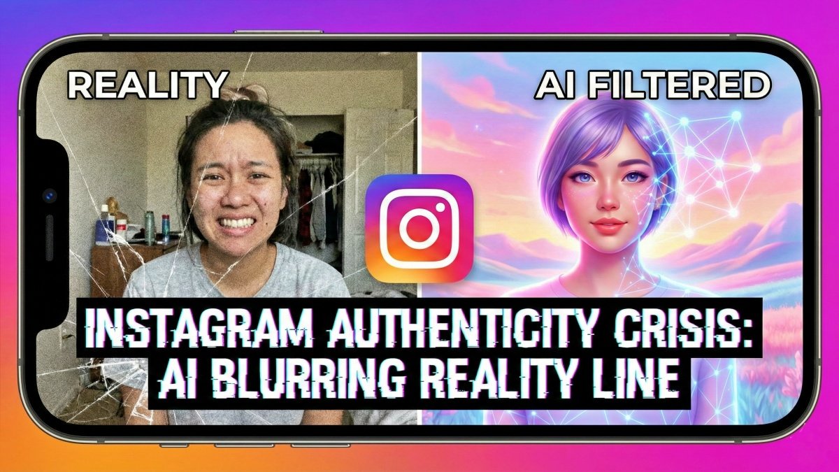 Instagram Authenticity Crisis: AI Blurring Reality Line