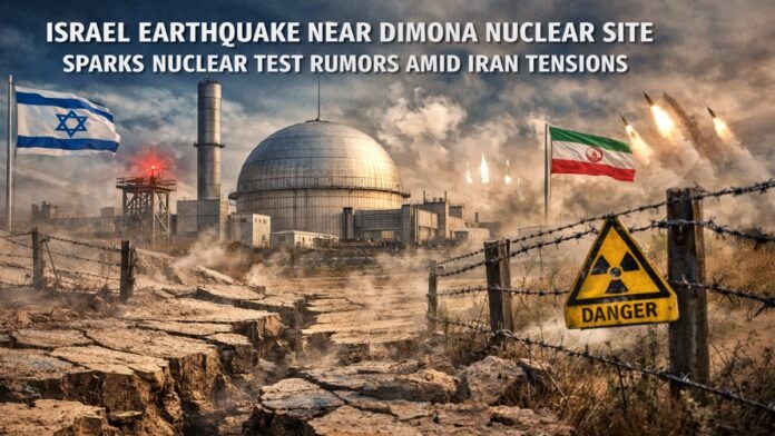 Israel Earthquake Near Dimona Nuclear Site