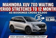 Mahindra XUV 7XO Waiting Period