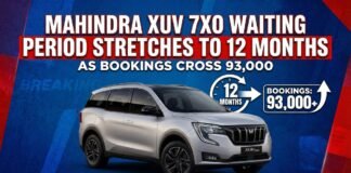 Mahindra XUV 7XO Waiting Period