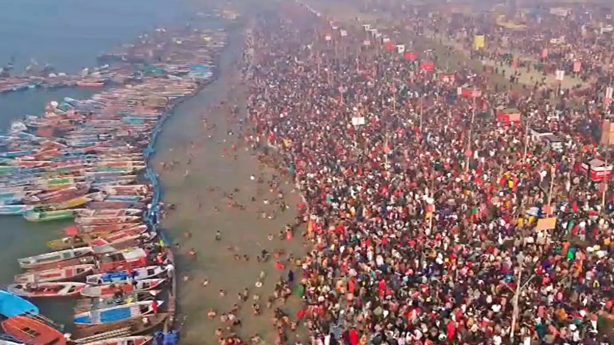 Mauni Amavasya 2026: Over 1 Crore Devotees Take Holy Dip at Prayagraj by 9 AM
