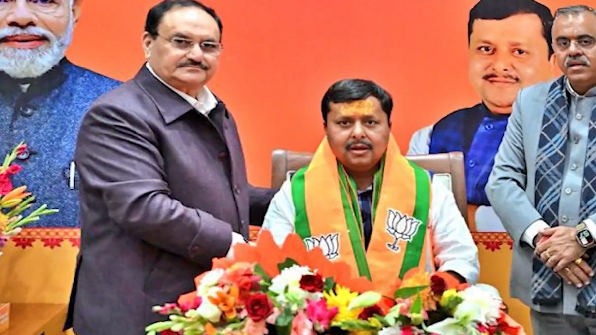 Nitin Naveen Set to Become Youngest BJP President, Files Unopposed Nomination