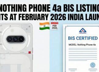 Nothing Phone 4a BIS Listing