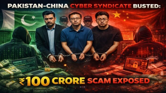 Pakistan-China Cyber Syndicate Busted