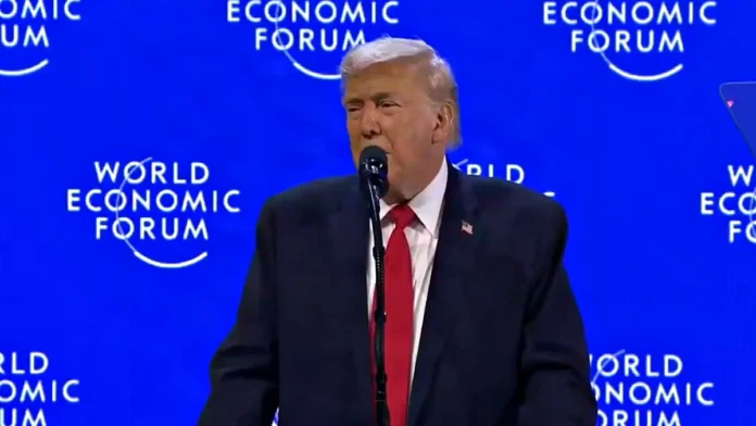 President Donald Trump at World Economic Forum