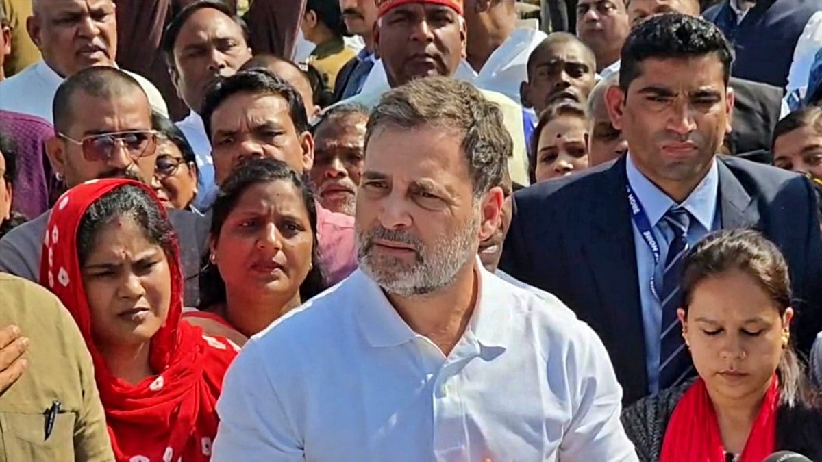 Rahul Gandhi Visits Indore Water Crisis Victims, Slams Smart City Failures