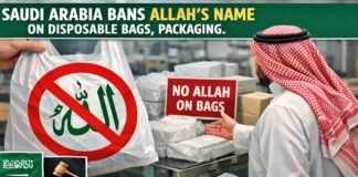 Saudi Arabia Bans Allah's Name on Disposable Bags, Packaging
