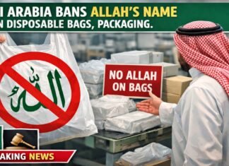 Saudi Arabia Bans Allah's Name on Disposable Bags, Packaging