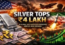 Silver Tops 4 Lakh