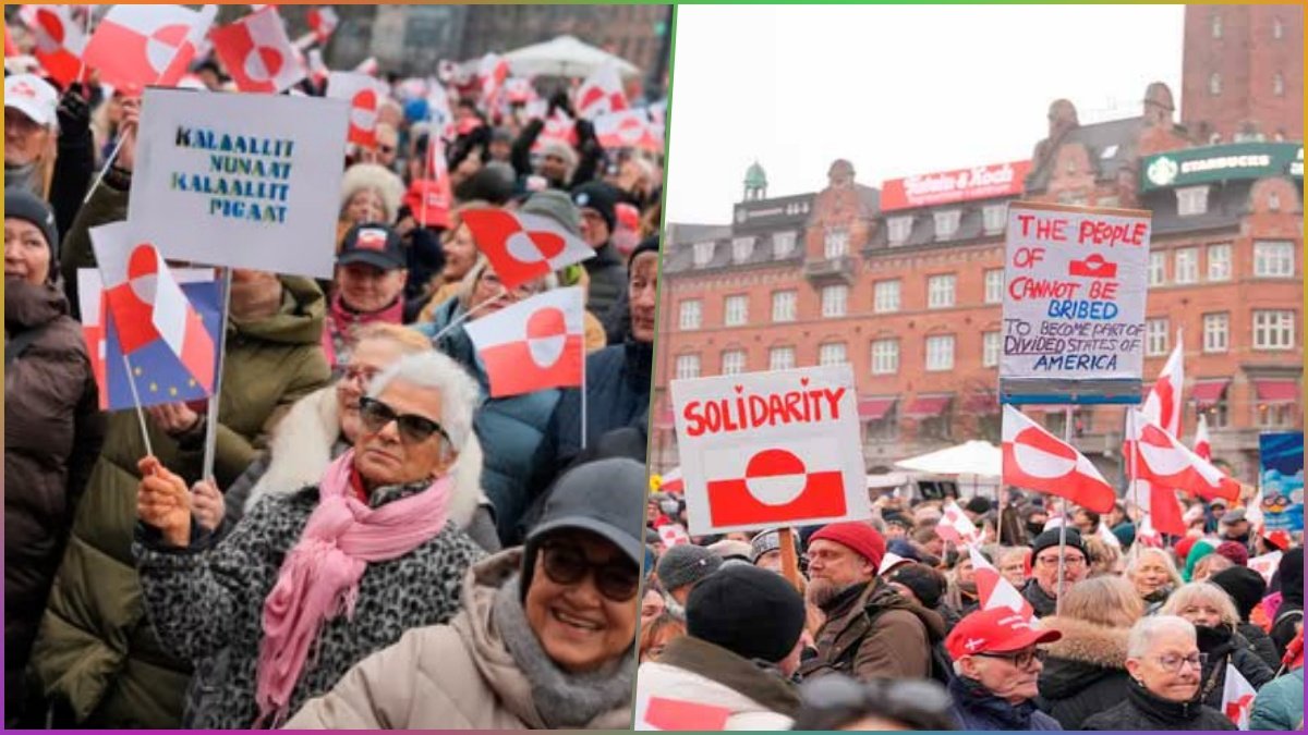 Take Over Greenland Triggers Mass Protests In Denmark | PalPal News Hub | Latest National, Technology, and Astrology News Take Over Greenland Triggers Mass Protests In Denmark