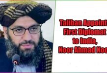 Taliban Appoints First Diplomat to India, Noor Ahmad Noor Takes Charge in Delhi