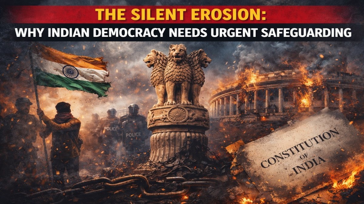 The Silent Erosion: Why Indian Democracy Needs Urgent Safeguarding