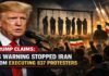 Trump Claims US Warning Stopped Iran From Executing 837 Protesters