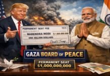 Trump Invites Modi to Gaza Board of Peace