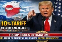 Trump Issues Ultimatum: 10% Tariff on European Allies Over Greenland Dispute