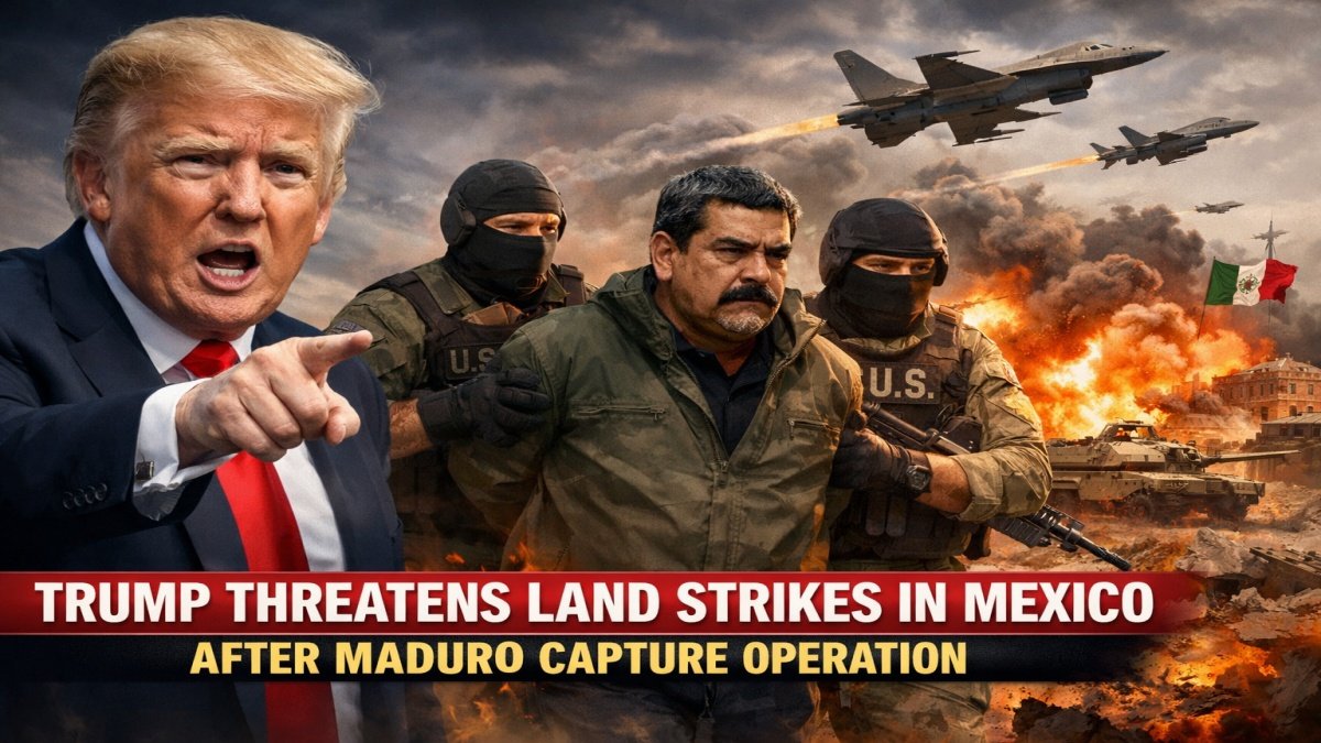 Trump Threatens Land Strikes in Mexico