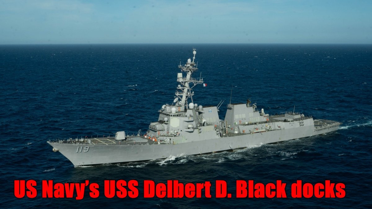 US Deploys Advanced Missile Destroyer to Israel’s Eilat Port Amid Rising Iran Tensions
