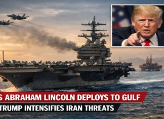USS Abraham Lincoln Deploys to Gulf as Trump Intensifies Iran Threats USS Abraham Lincoln Deploys to Gulf