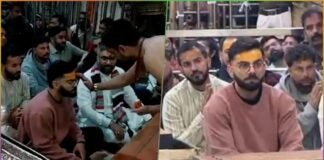 Virat Kohli at Mahakal Ujjain