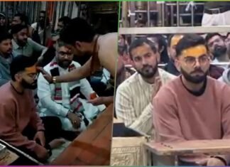 Virat Kohli at Mahakal Ujjain