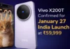 Vivo X200T Confirmed for January 27 India Launch at ₹59,999 Vivo X200T