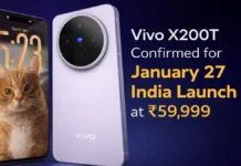 Vivo X200T Confirmed for January 27 India Launch at ₹59,999 Vivo X200T