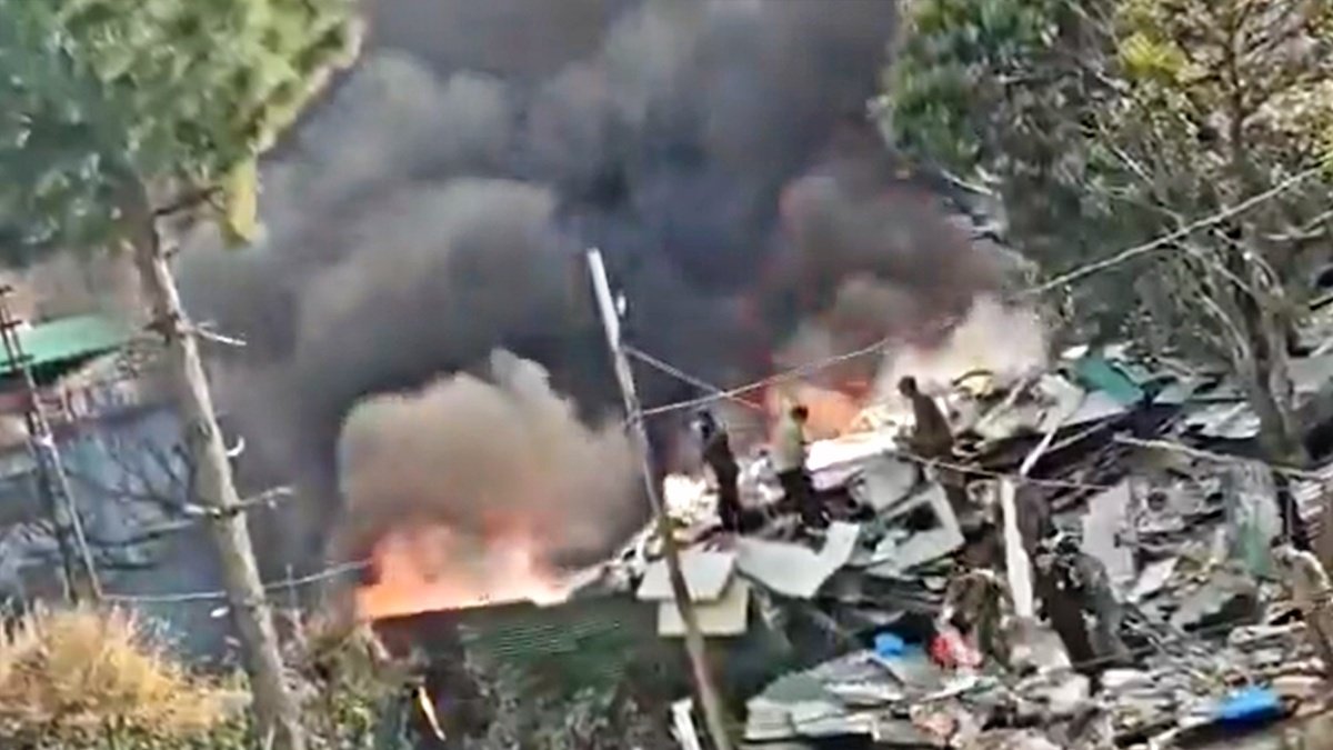 fire erupted at an army camp | PalPal News Hub | Latest National, Technology, and Astrology News fire erupted at an army camp