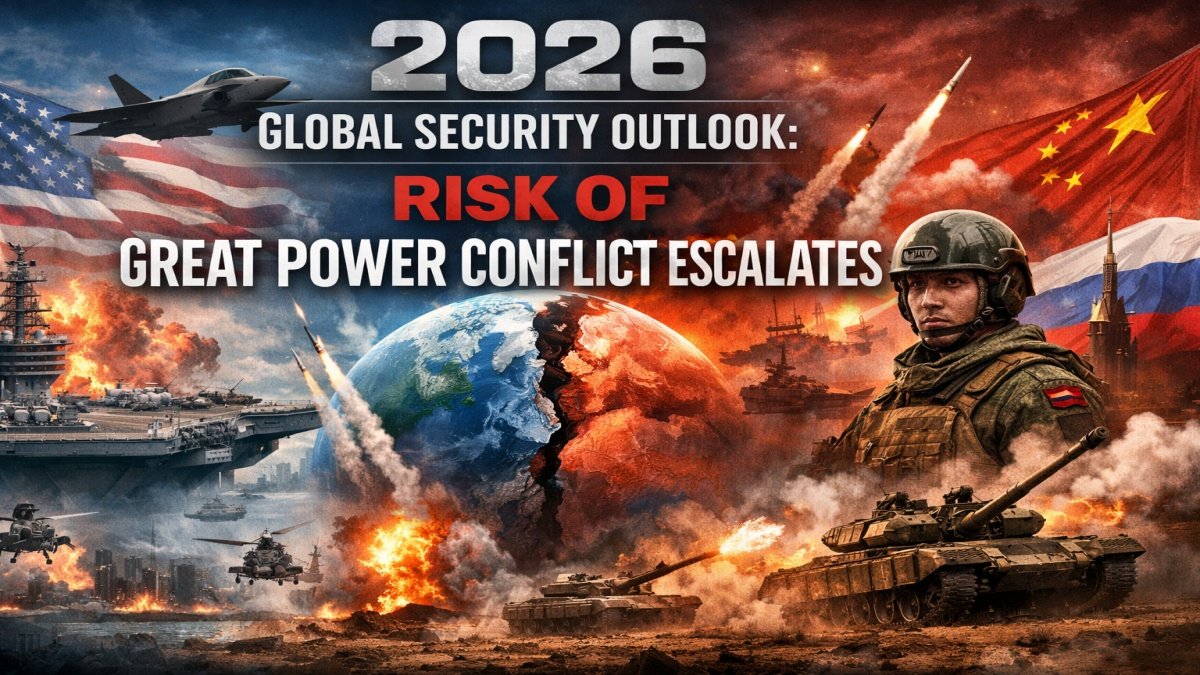 2026 Global Security Outlook: Risk of Great Power Conflict Escalates