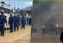 Arson and Gunfire Grip Litan Village