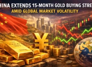China Extends 15-Month Gold Buying Streak