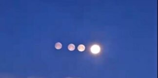 Rare ‘Four Moons’ Phenomenon Dazzles St. Petersburg, watch video Four Moons' Phenomenon