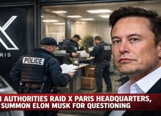 French Authorities Raid X Paris Headquarters, Summon Elon Musk for Questioning French Authorities Raid X Paris Headquarters