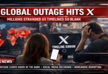 Global Outage Hits X, Millions Stranded as Timelines Go Blank