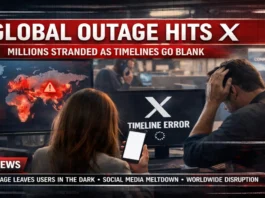 Global Outage Hits X, Millions Stranded as Timelines Go Blank Global Outage Hits X, Millions Stranded as Timelines Go Blank
