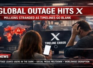 Global Outage Hits X, Millions Stranded as Timelines Go Blank Global Outage Hits X, Millions Stranded as Timelines Go Blank