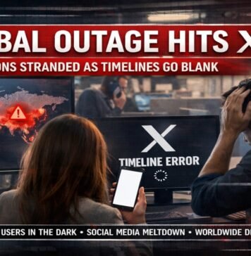 Global Outage Hits X, Millions Stranded as Timelines Go Blank