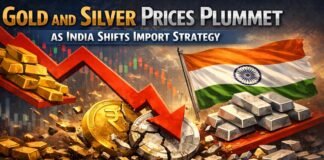Gold and Silver Prices Plummet