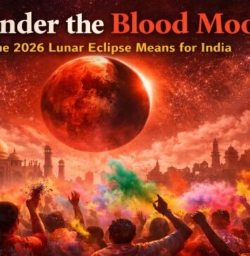 Holi Under the Blood Moon: What the 2026 Lunar Eclipse Means for India Holi Under the Blood Moon