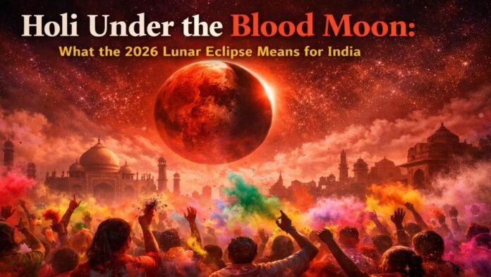 Holi Under the Blood Moon Holi Under the Blood Moon
