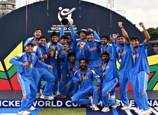 India Clinches Sixth U19 World Cup Title
