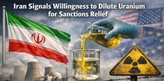 Iran Signals Willingness to Dilute Uranium for Sanctions Relief