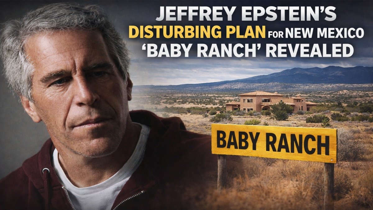 Jeffrey Epstein’s Disturbing Plan for New Mexico “Baby Ranch” Revealed