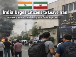 India Urges Citizens to Leave Iran Amid Rising War Fears Leave Iran