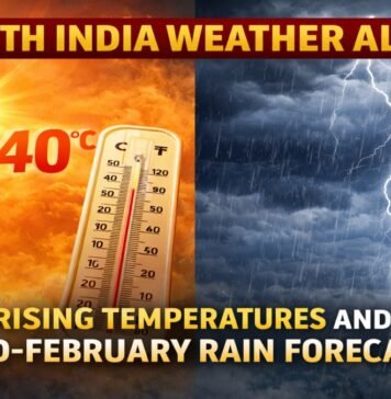 North India Weather Alert: Rising Temperatures and Mid-February Rain Forecast North India Weather Alert