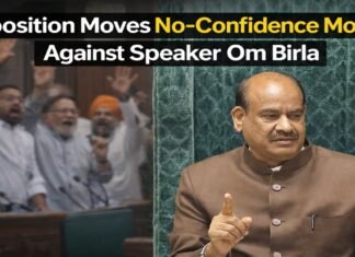 Opposition Moves No,Confidence Motion Against Speaker Om Birla