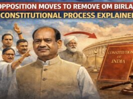 Opposition Moves to Remove Om Birla