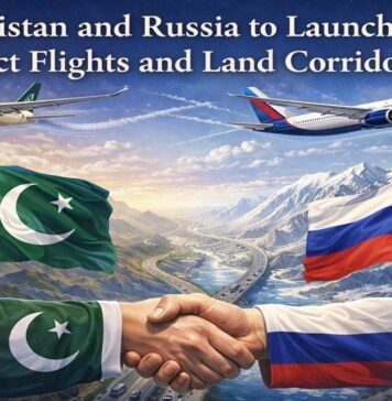 Pakistan and Russia to Launch Direct Flights and Land Corridors